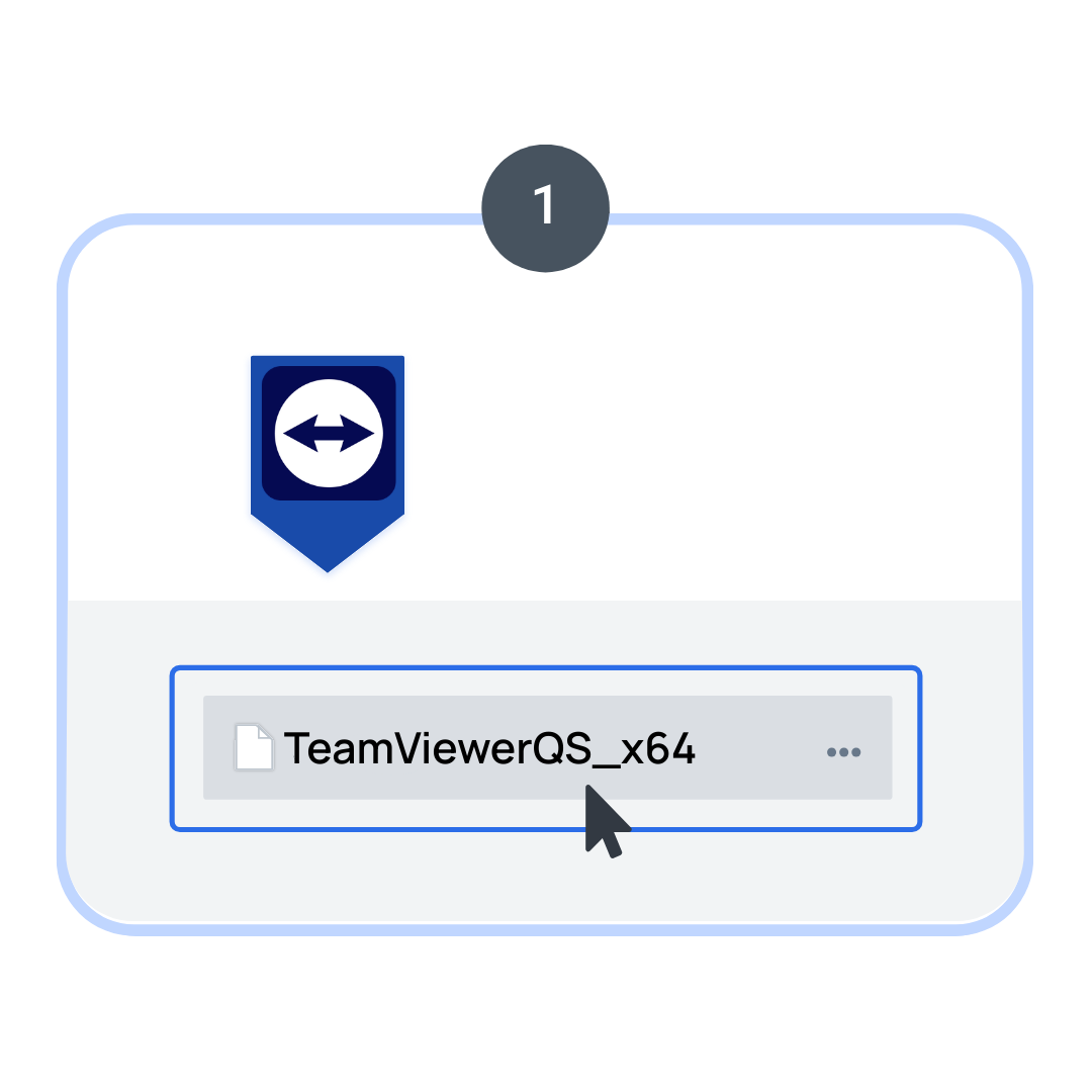 Étape 1 TeamViewer